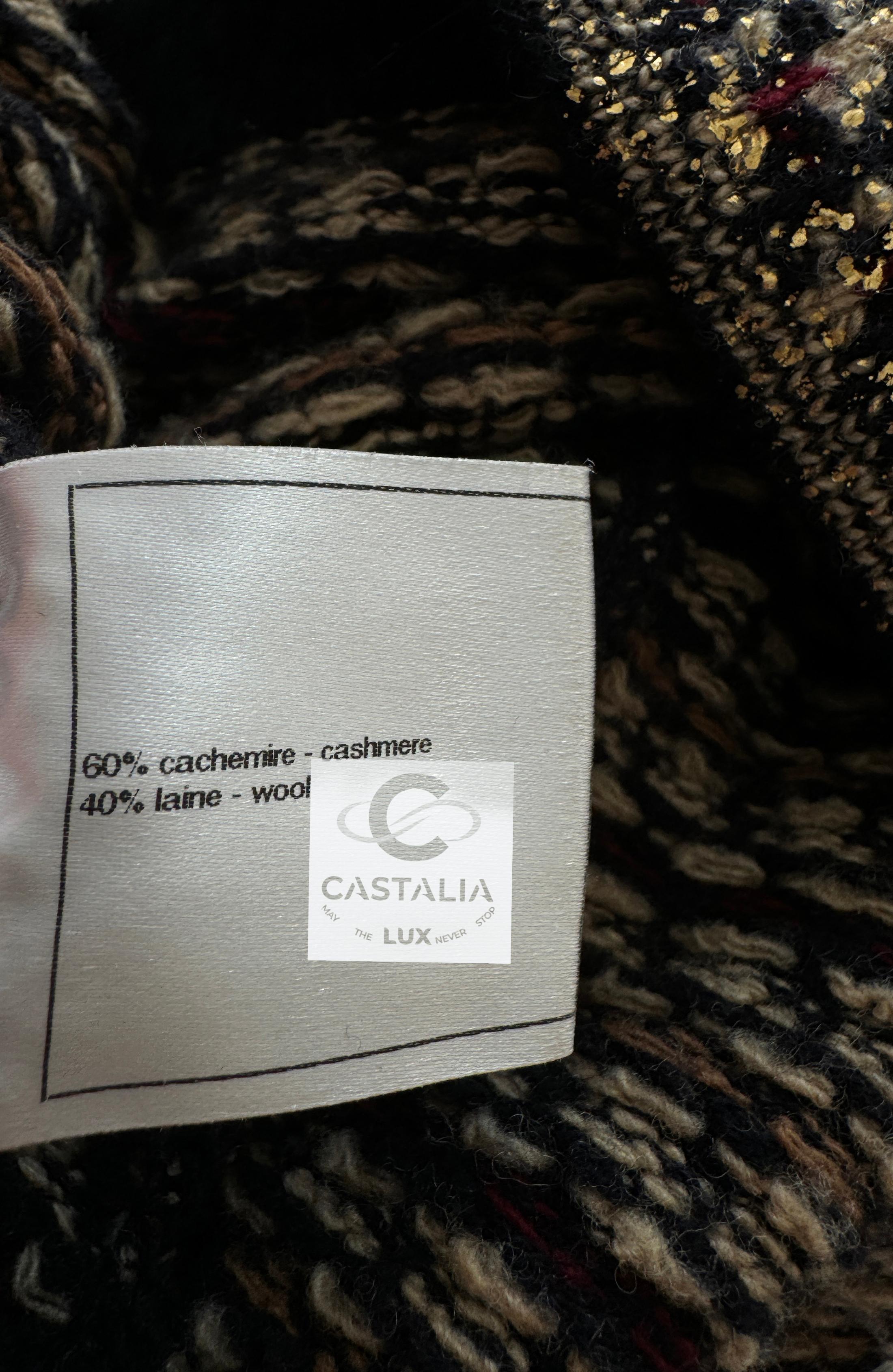 Chanel CC Jewel Gripoix Buttons Byzantine Dress 36 FR 8