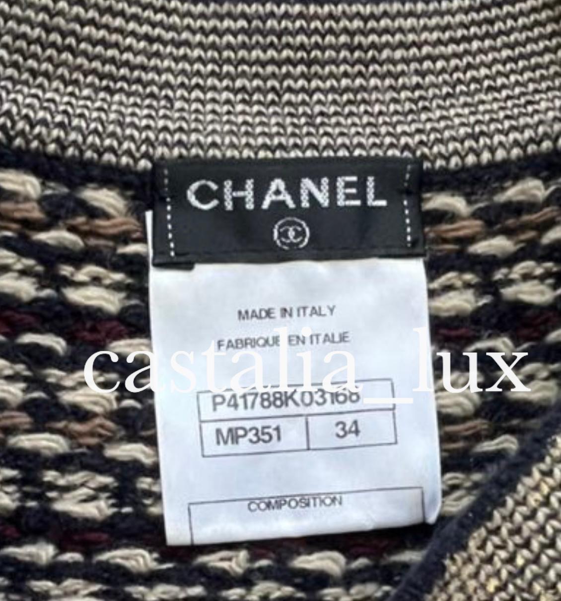 Chanel CC Jewel Gripoix Buttons Byzantine Dress For Sale 9