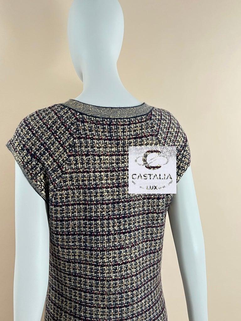Chanel CC Jewel Gripoix Buttons Byzantine Dress 9