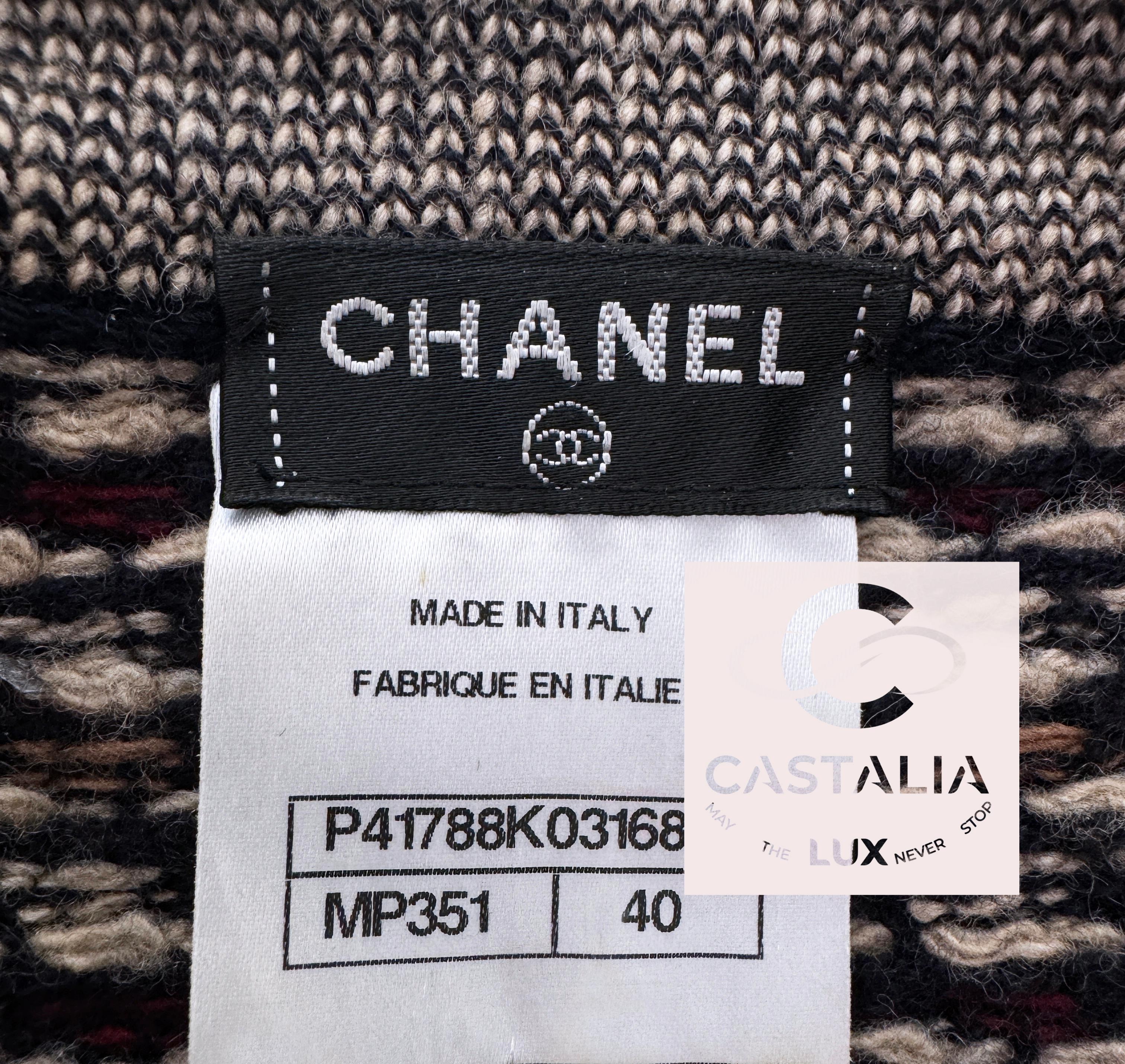 Chanel CC Jewel Gripoix Buttons Byzantine Dress 10