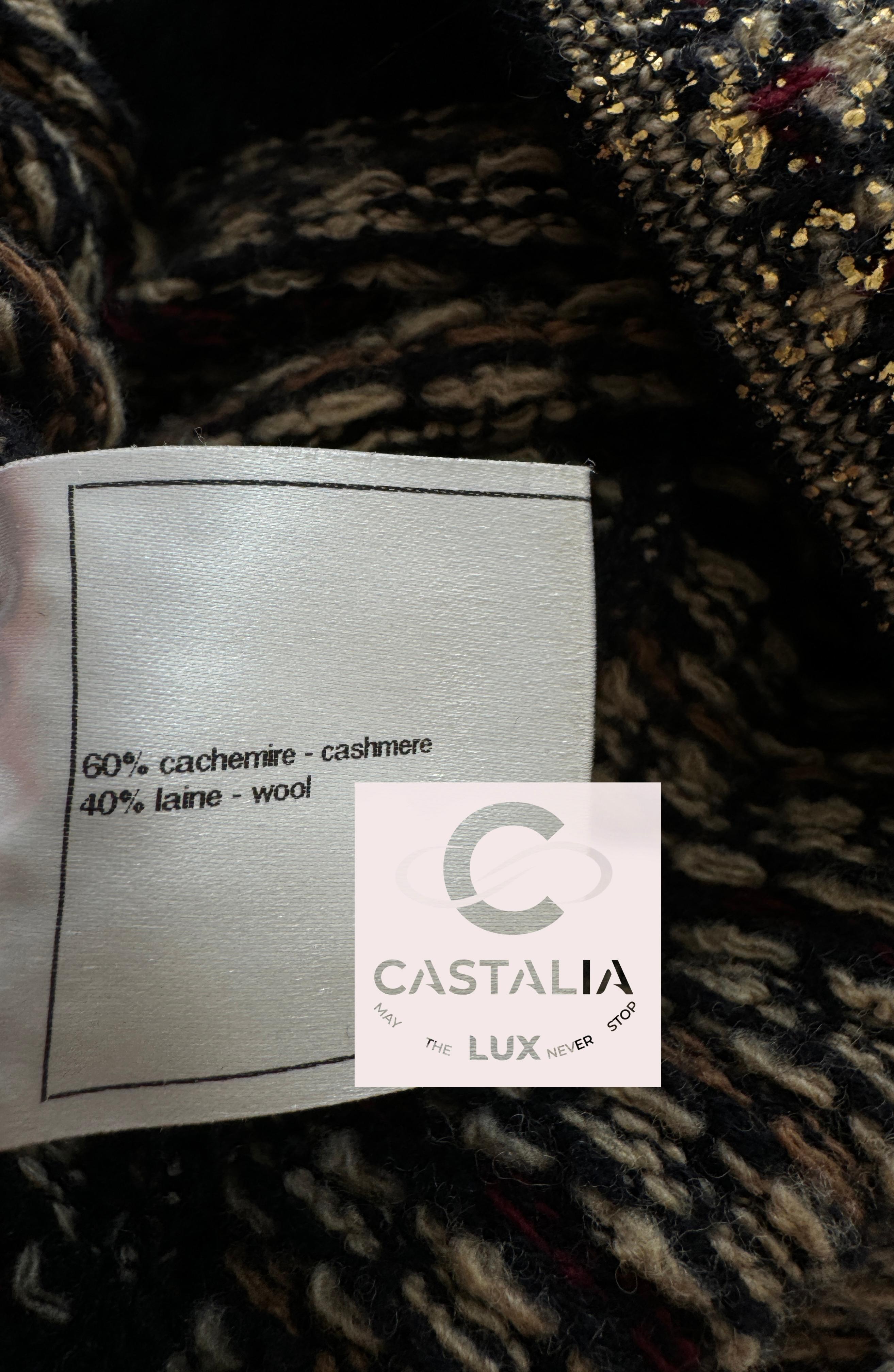 Chanel CC Jewel Gripoix Buttons Byzantine Dress 11