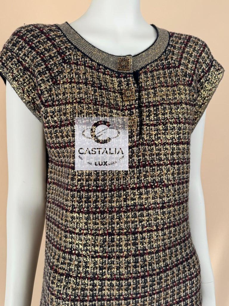 Chanel CC Jewel Gripoix Buttons Byzantine Dress 1