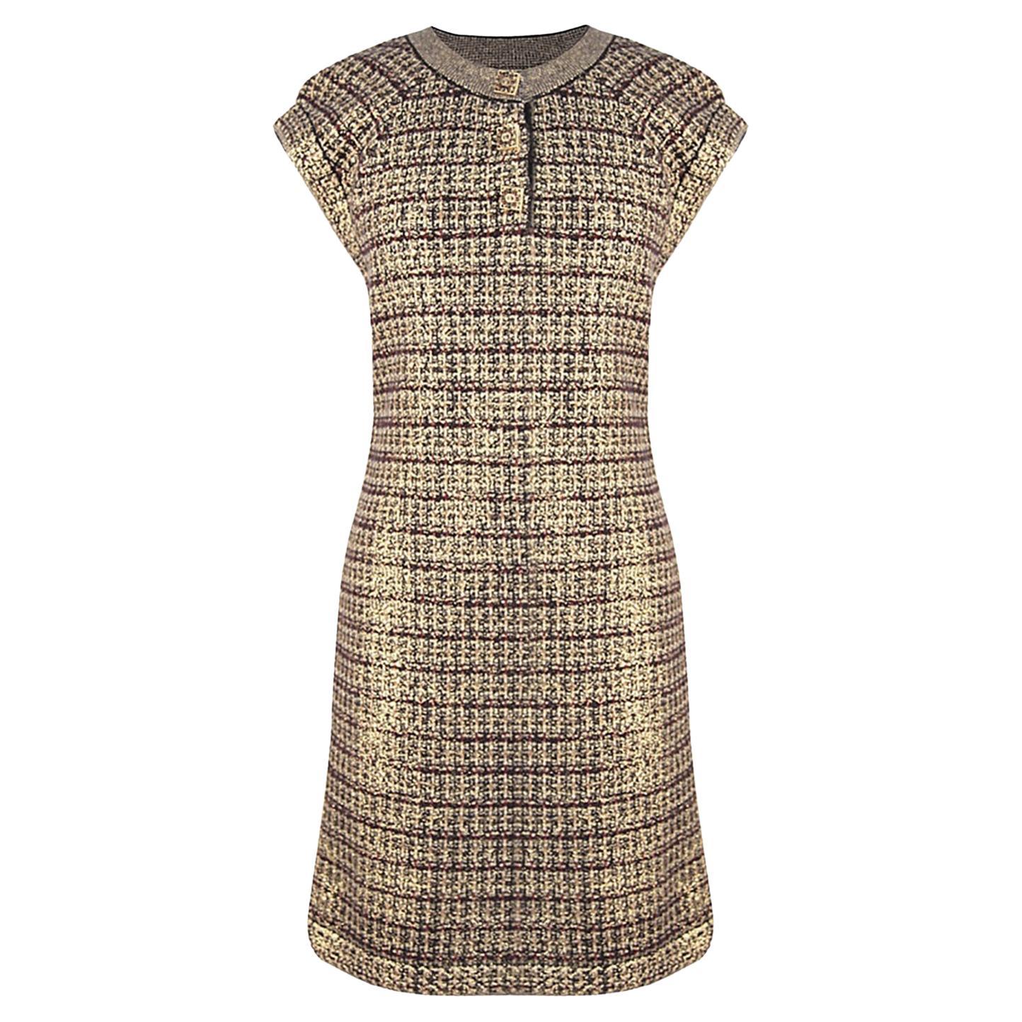 Chanel CC Jewel Gripoix Buttons Byzantine Dress For Sale