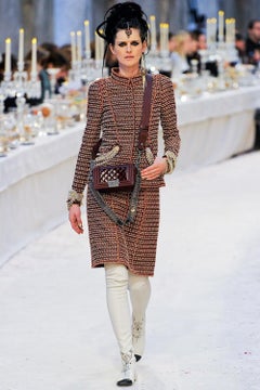 Chanel CC Jewel Gripoix Buttons Lesage Tweed Jacket