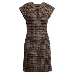 Used Chanel CC Jewel Gripoix Buttons Paris / Byzance Dress