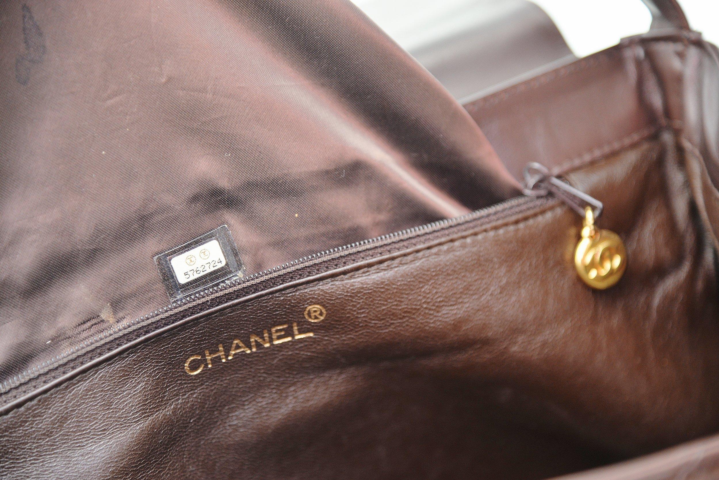 Chanel CC Kelly Flap Bag Vintage Brown 5