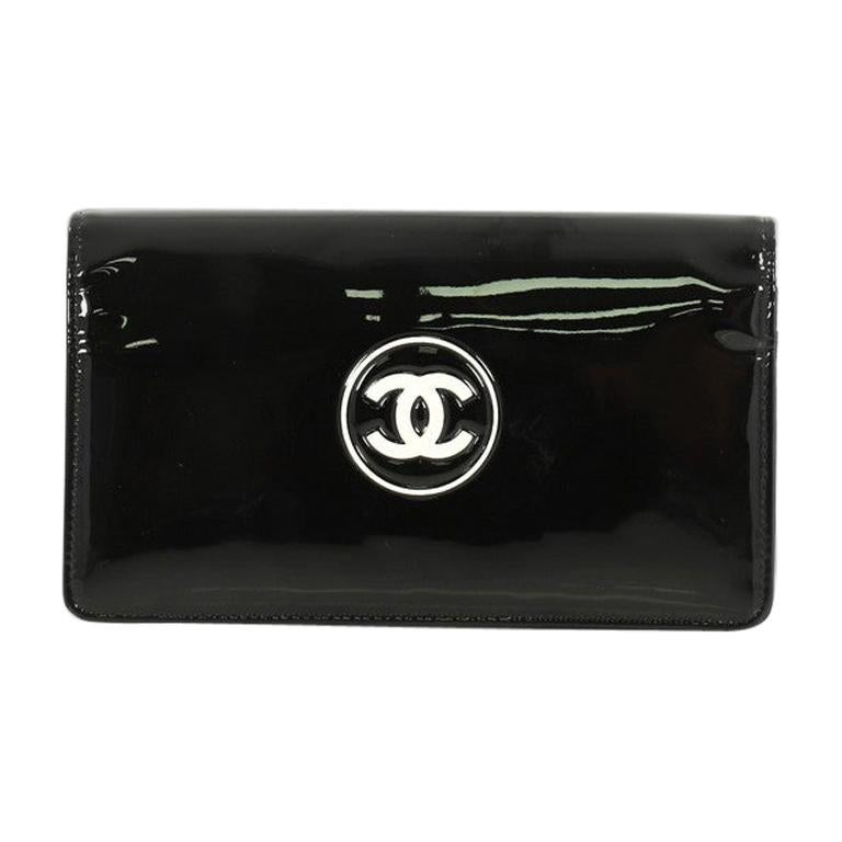 Chanel CC L-Yen Wallet Patent Long 