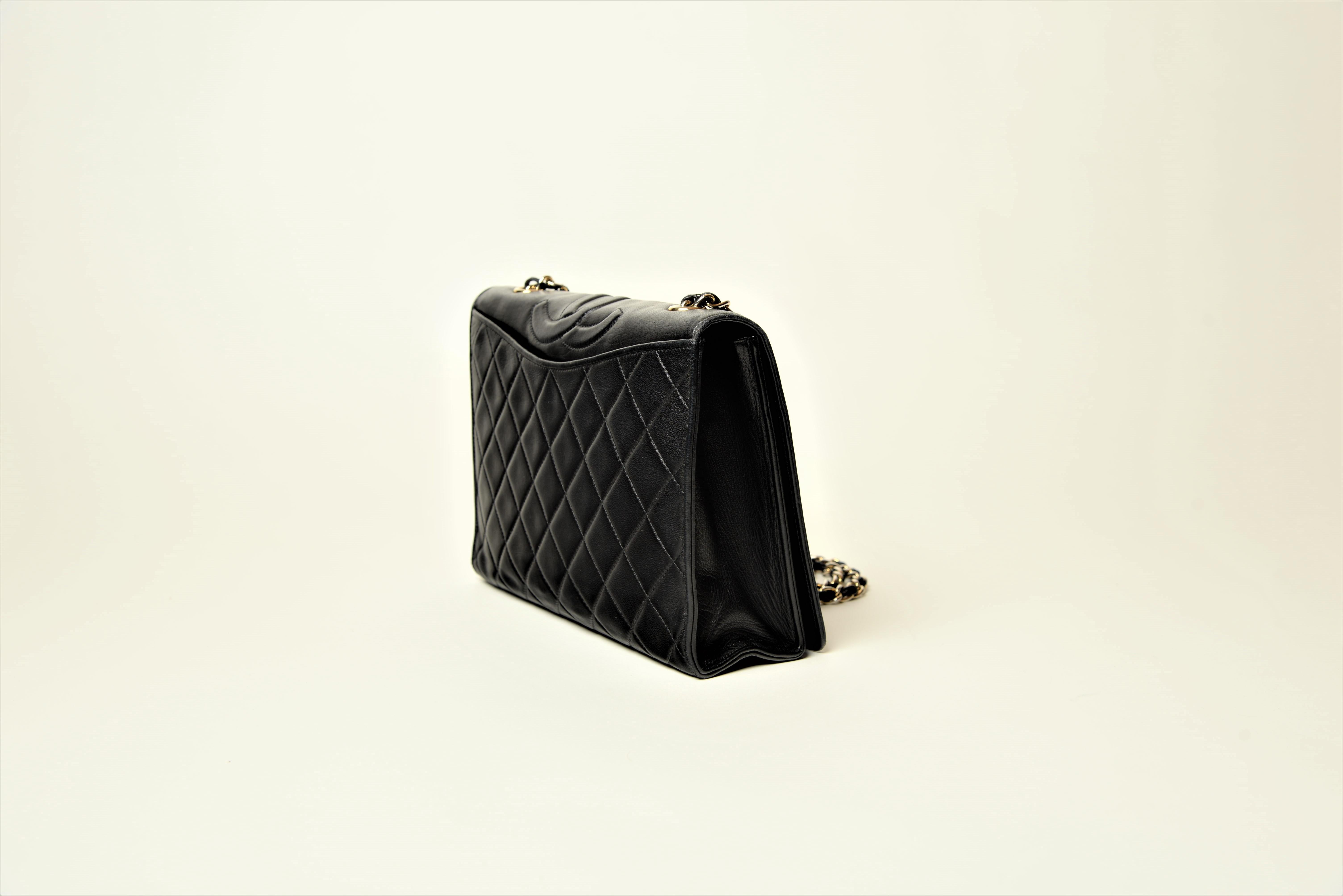 Chanel CC Lambskin Vintage Timeless Bag 4