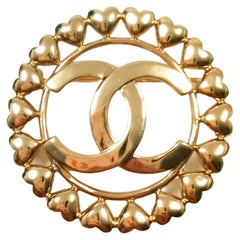 Chanel CC Interlocking Brooch