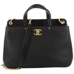 Chanel CC Lock Shopping Tote Caviar Large Chanel CC Lock Shopping Tote Caviar Large