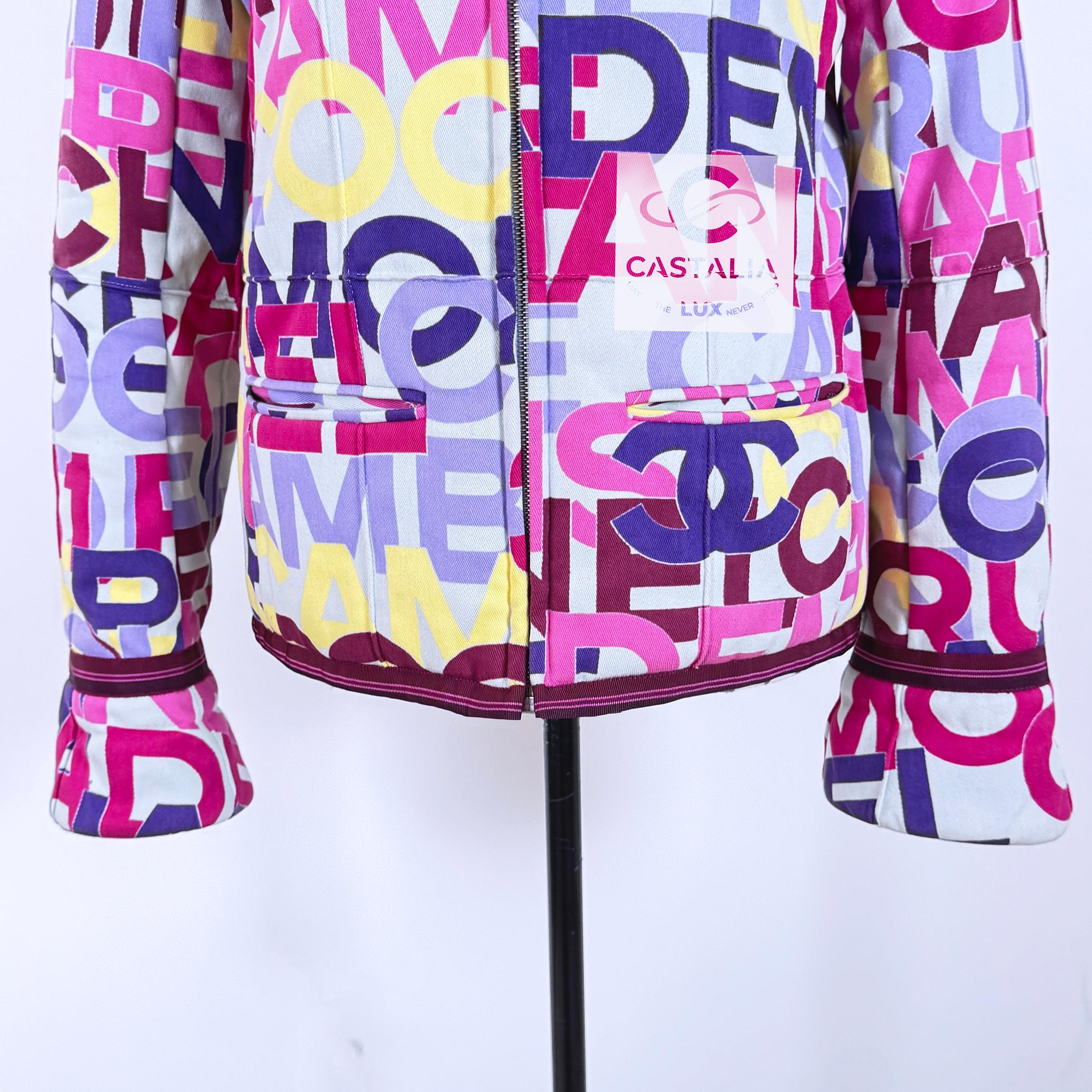 Chanel CC Logo 31 Rue Cambon Puffer Jacket 6