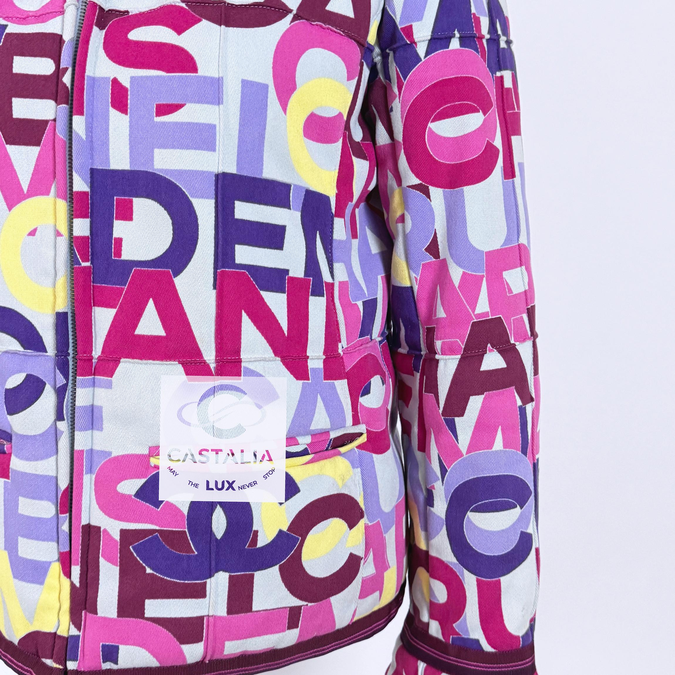 Chanel CC Logo 31 Rue Cambon Puffer Jacket 1