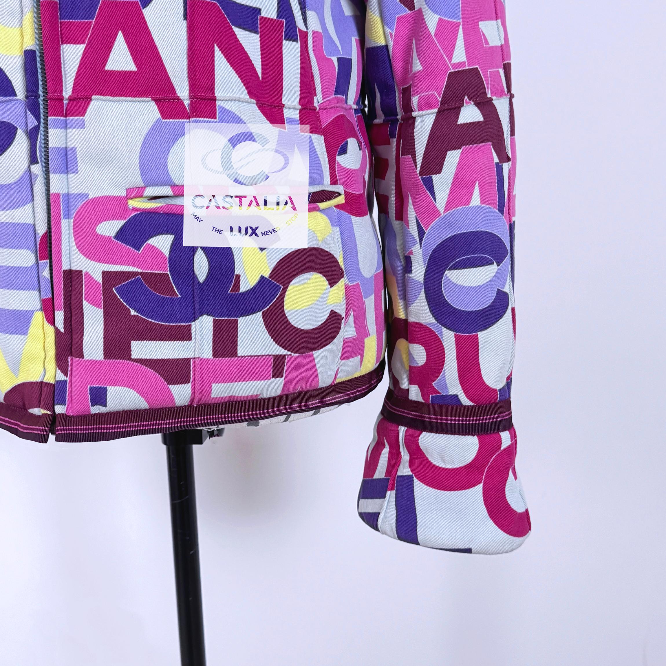 Chanel CC Logo 31 Rue Cambon Puffer Jacket 2