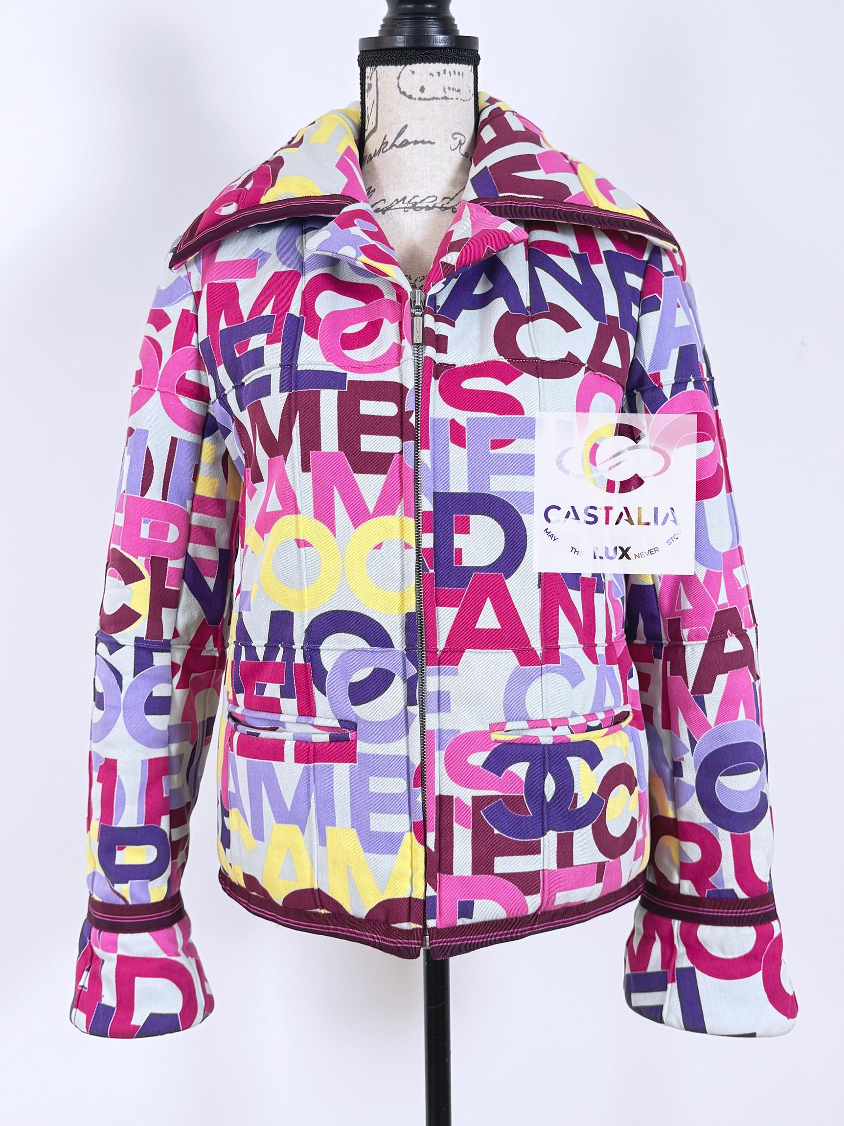 Chanel CC Logo 31 Rue Cambon Puffer Jacket 4