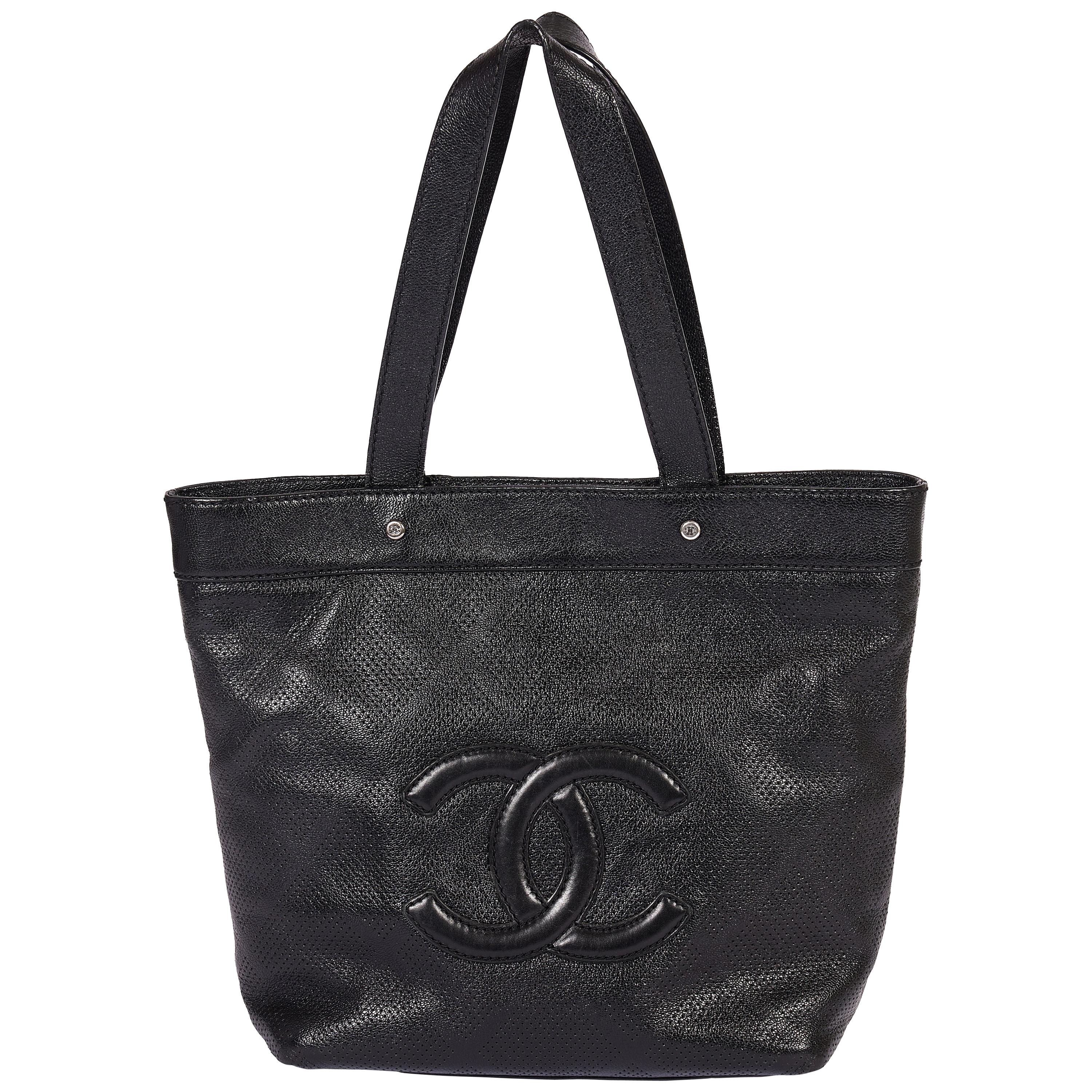 Chanel CC Logo Black Bag