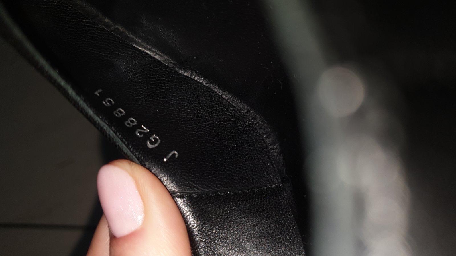 Chanel CC Logo Black Leather Sandals For Sale 7