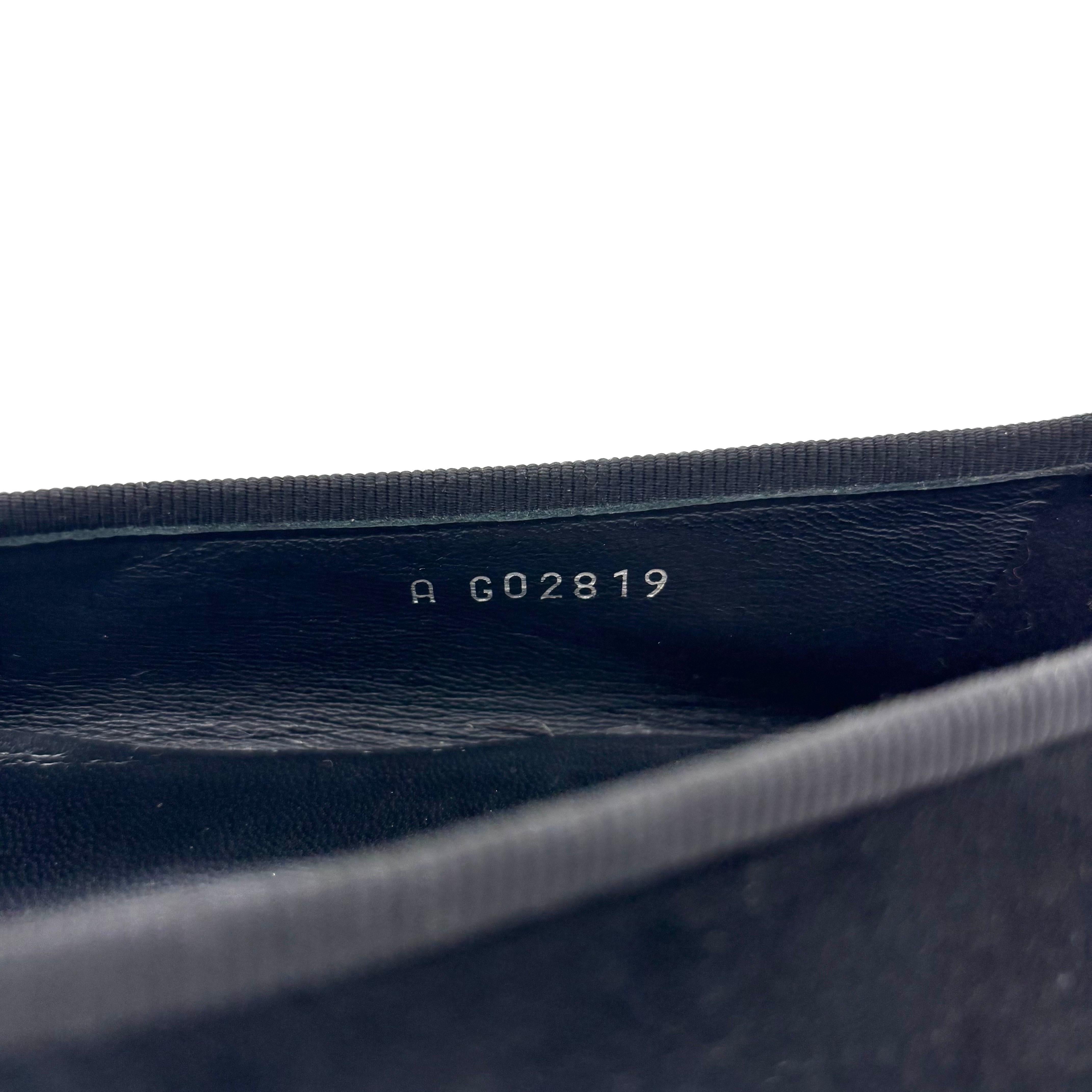 Chanel CC Logo Bow Schwarz Wildleder Cap Toe Ballerina Flats 37.5 im Angebot 5