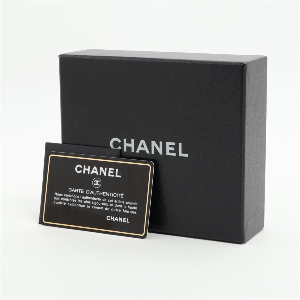 Chanel CC Logo-Brieftasche mit kompaktem Knopfleiste in Rosa im Angebot 7