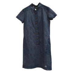 Chanel CC logo Buttons Mini Dress