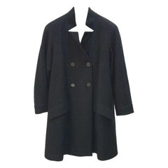 Chanel Logo Bottoni Tweed  Cappotto