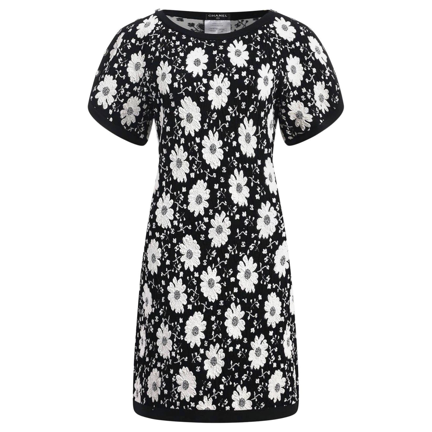 Chanel CC Logo Camellias Famous Dress