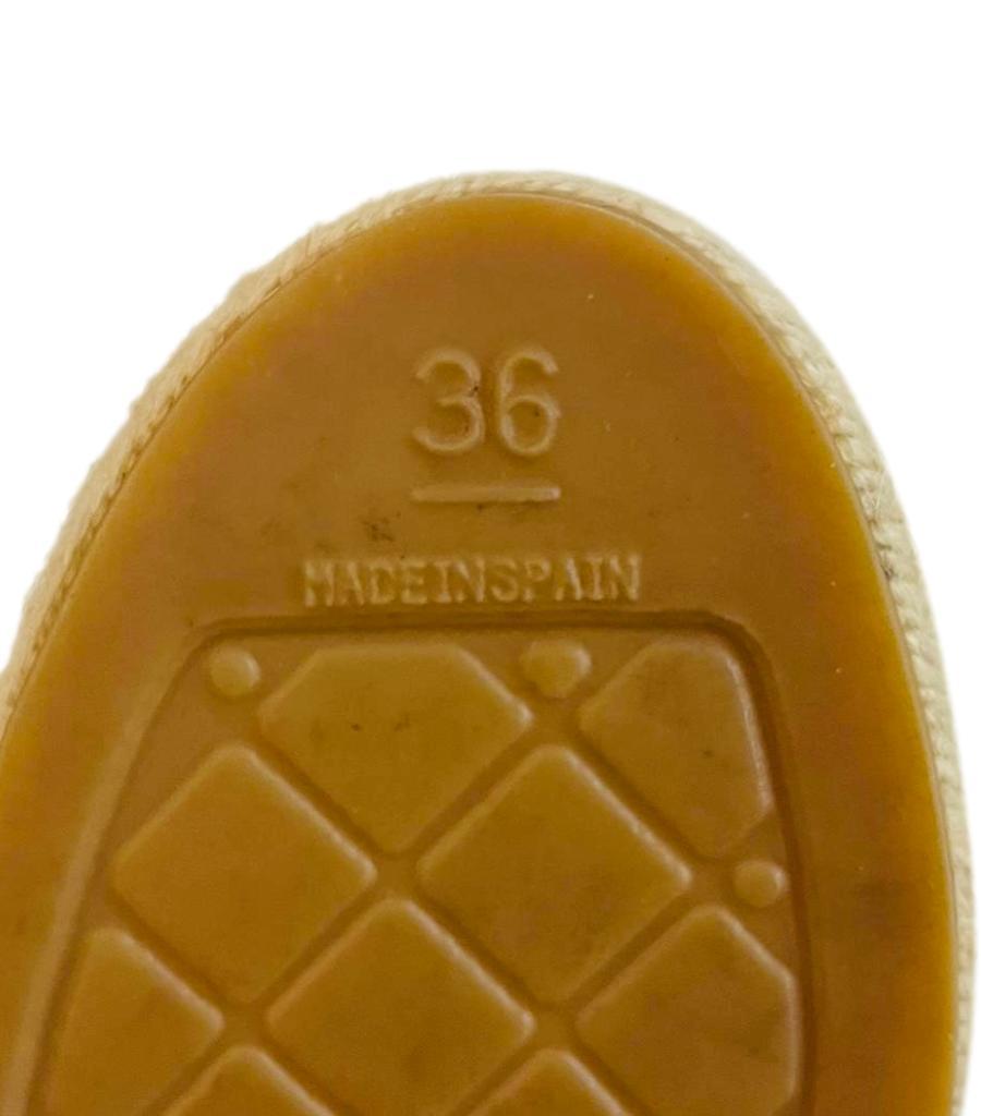 Chanel 'CC' Logo Canvas Espadrilles 4