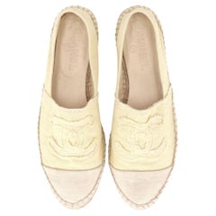 Chanel 'CC' Logo Canvas Espadrilles