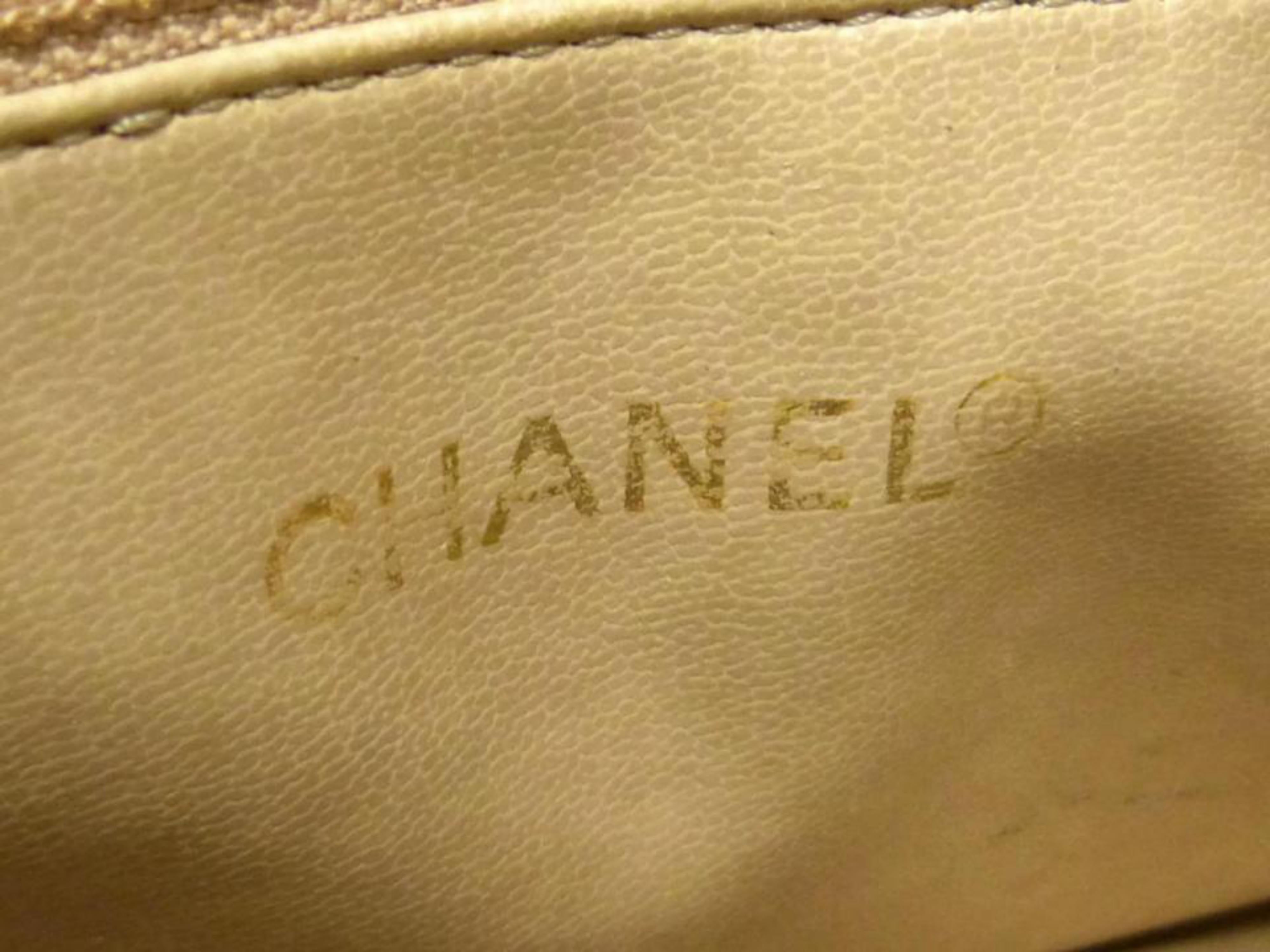 Orange Chanel Cc Logo Chain Tote 221851 Natural Straw X Leather Shoulder Bag For Sale
