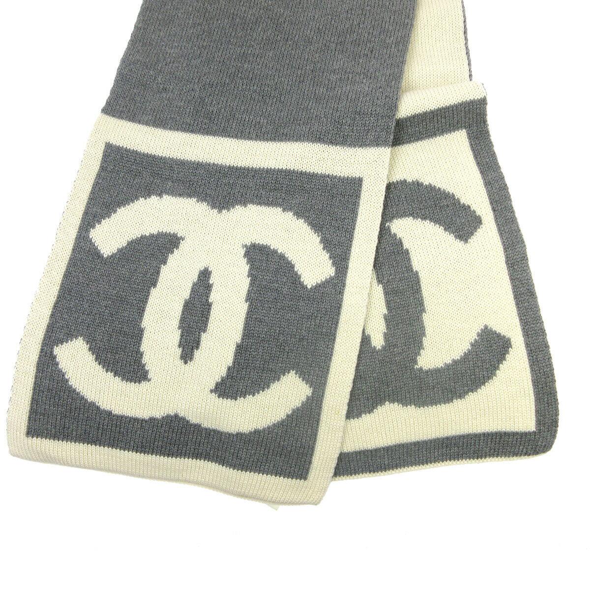 chanel reversible scarf