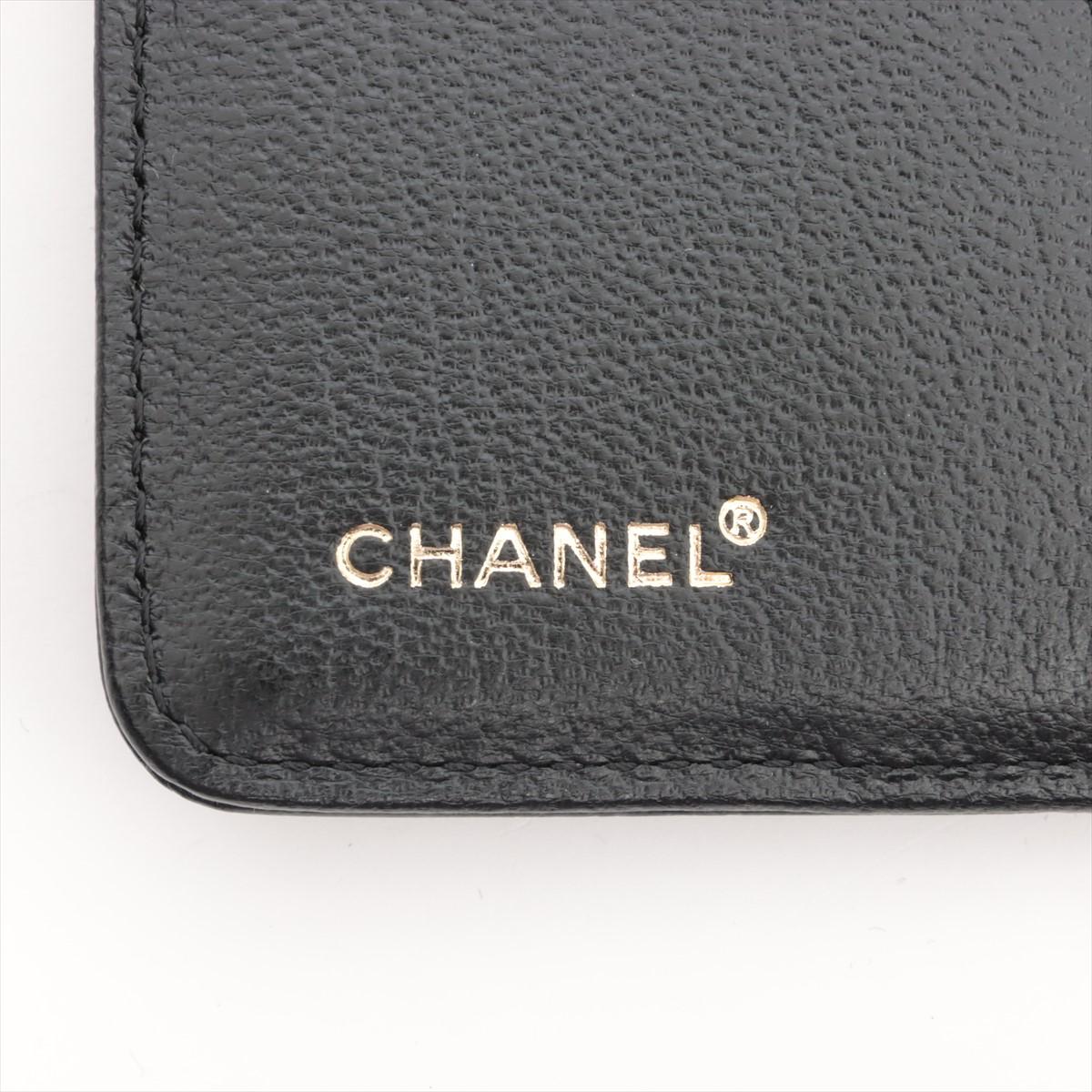 Chanel CC Logo Leather Notebook Cover 6