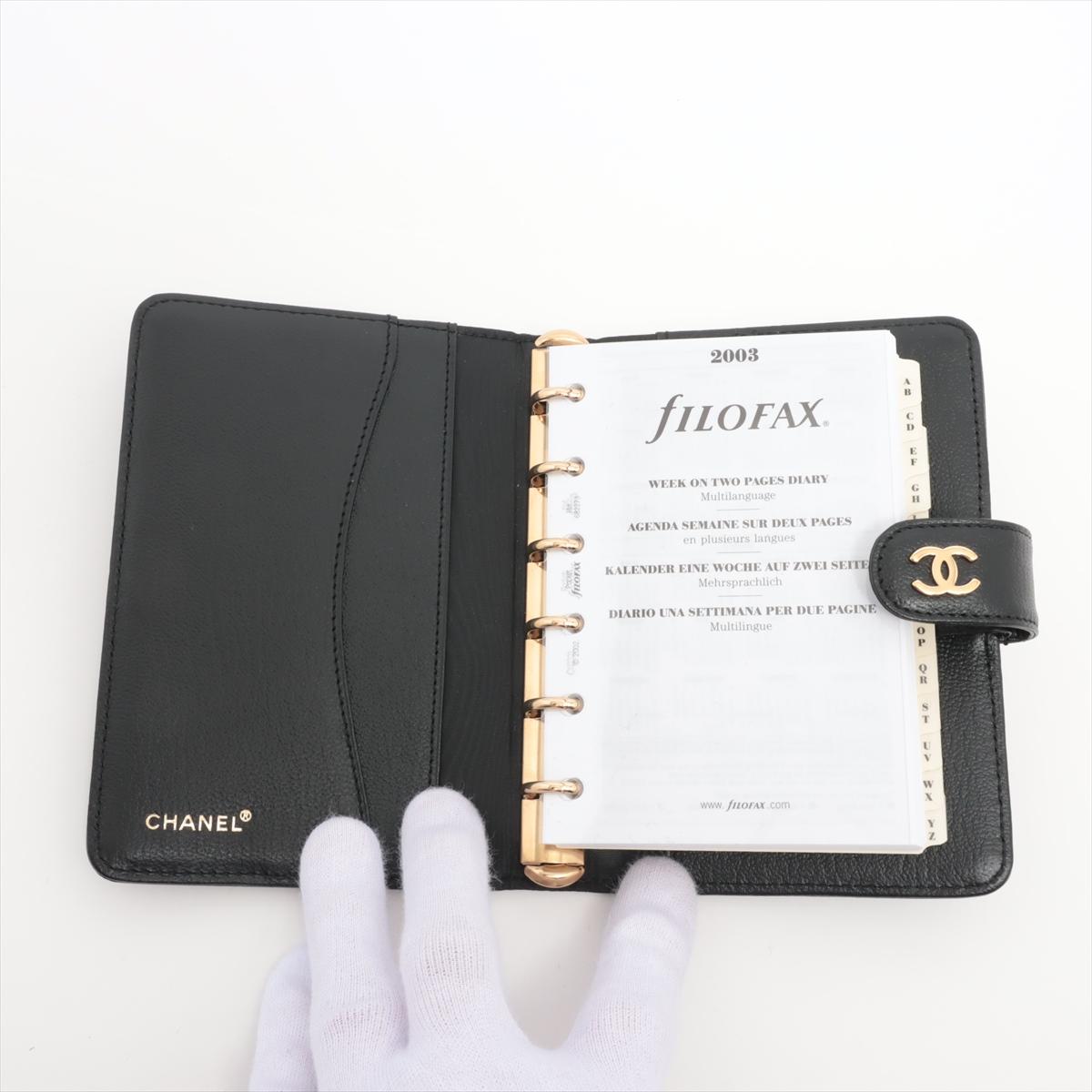 Women's or Men's Chanel CC Logo Leather Notebook Cover