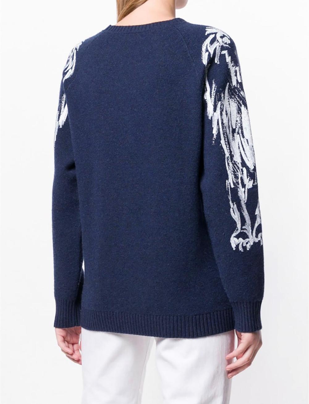 Chanel CC Logo & Lion Cashmere Jumper 1
