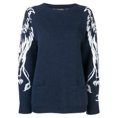 Chanel CC Logo & Lion Cashmere Jumper