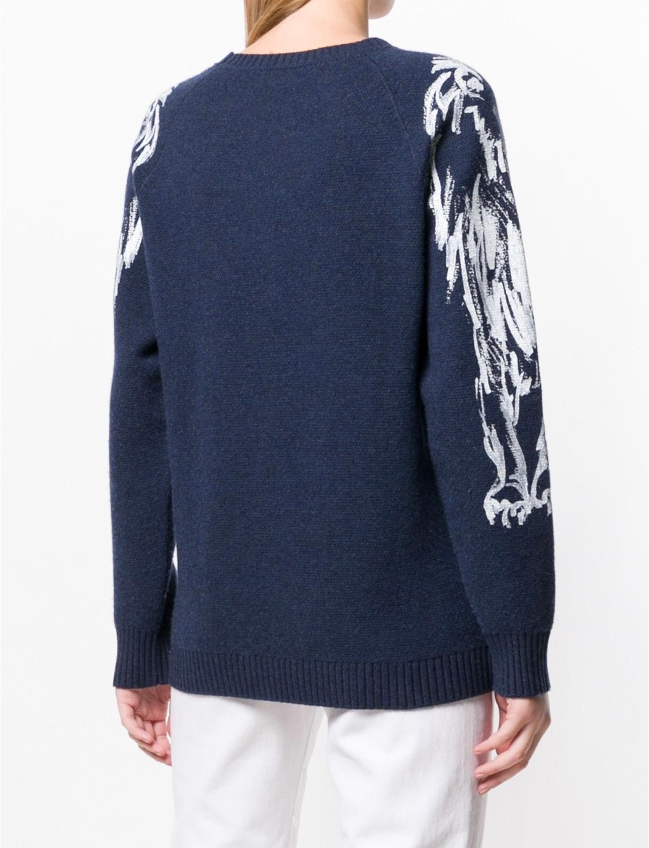 Chanel CC Logo Lion Guard Cashmere Jumper In Excellent Condition In Dubai, AE