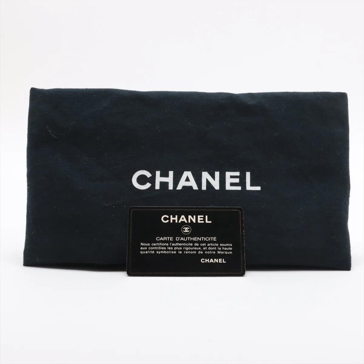 Chanel CC Logo Matelasse 25 Lambskin Double Flap Double Chain Bag Beige en vente 13