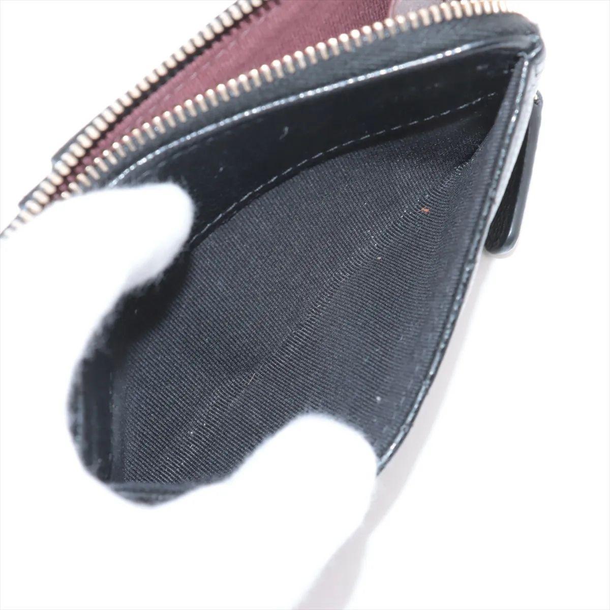 Chanel CC Logo Matelasse Caviar Skin Coin Card Wallet Black For Sale 1