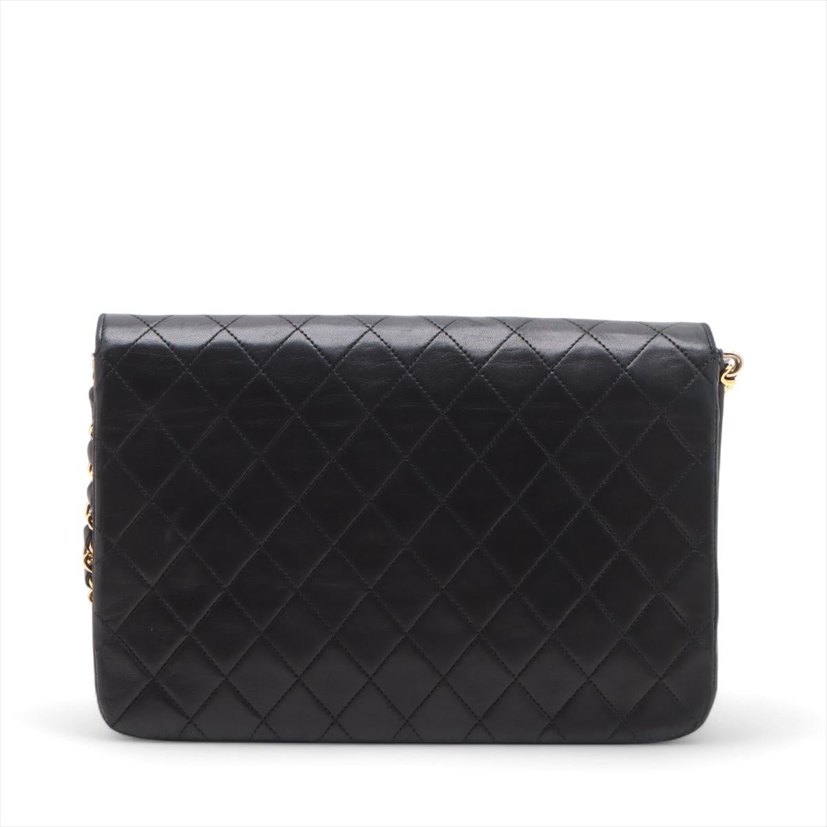 Chanel CC Logo Matelasse Bolso con cadena de piel de cordero Negro en Bueno estado para la venta en Humacao, PR