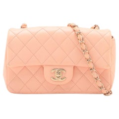 Chanel CC Logo Mini Matelasse 20 Lambskin Single Flap Single ChainBag *PREORDER*