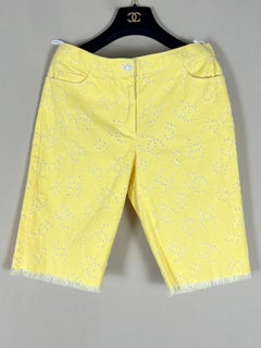 Chanel CC Logo No 5 Denim Shorts