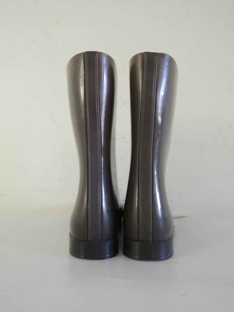 chanel rainboots