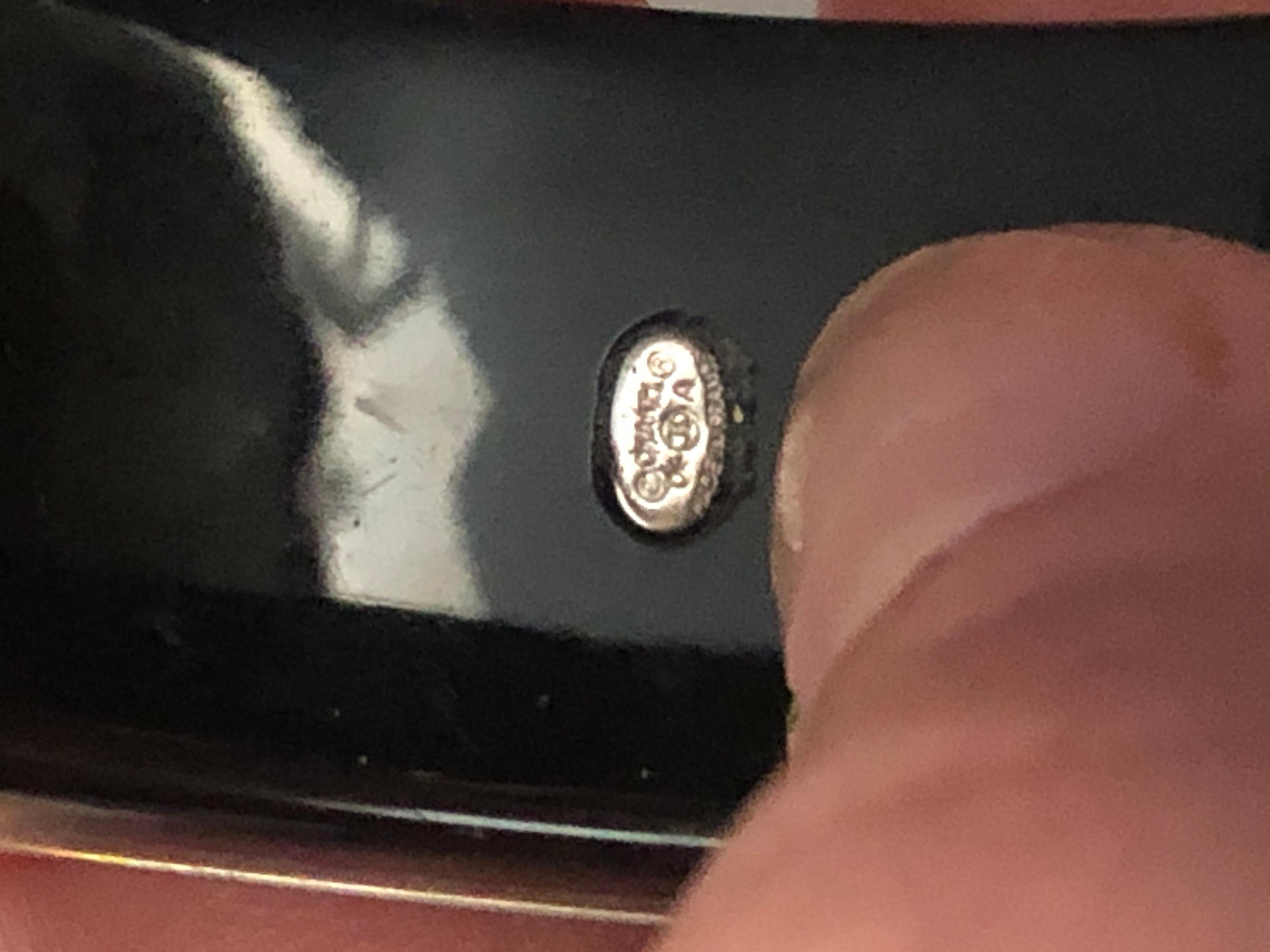 CHANEL. Conjunto de pulsera y anillo de brillantes con logotipo CC en venta 5