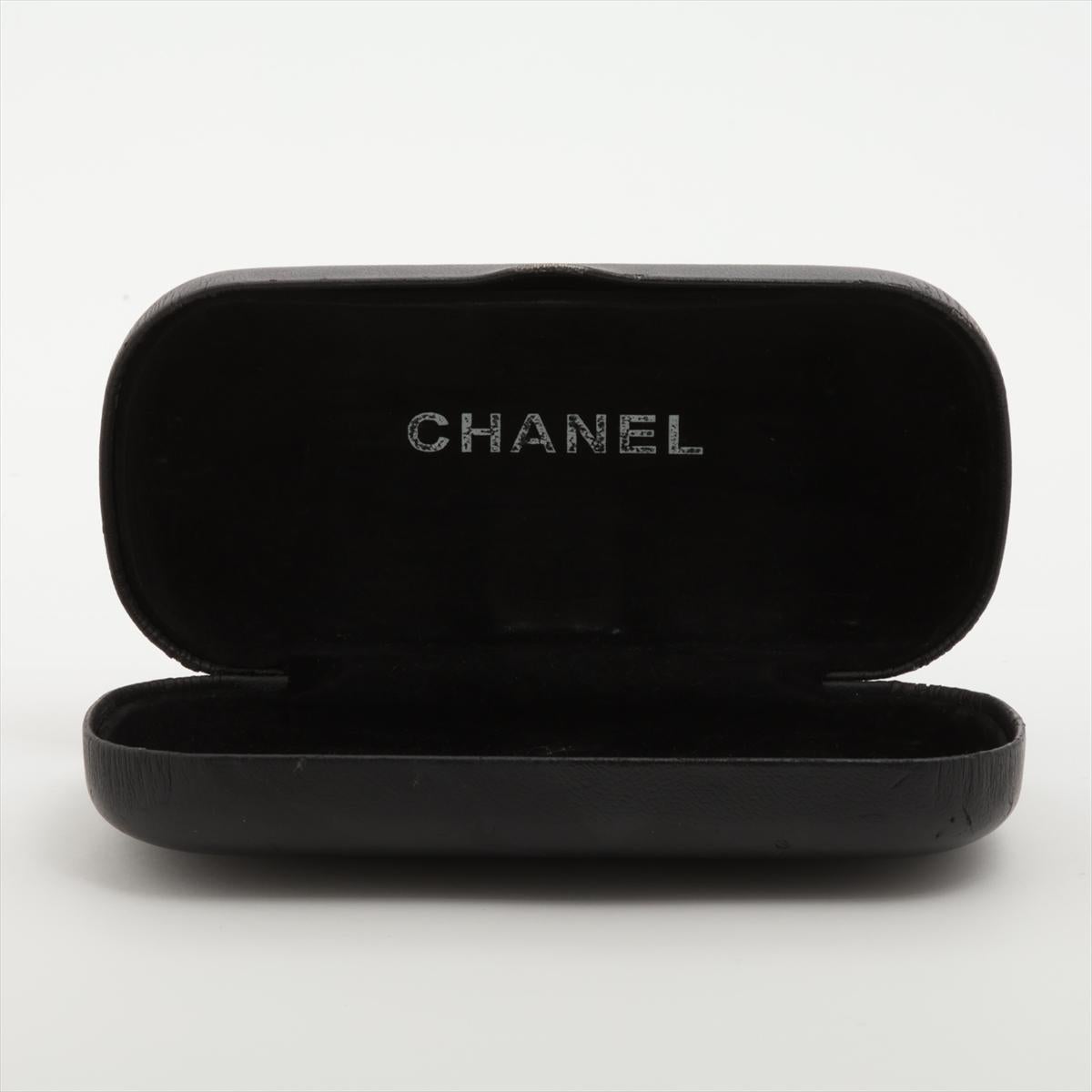 Chanel CC Logo Sunglass Plastic Beige For Sale 2