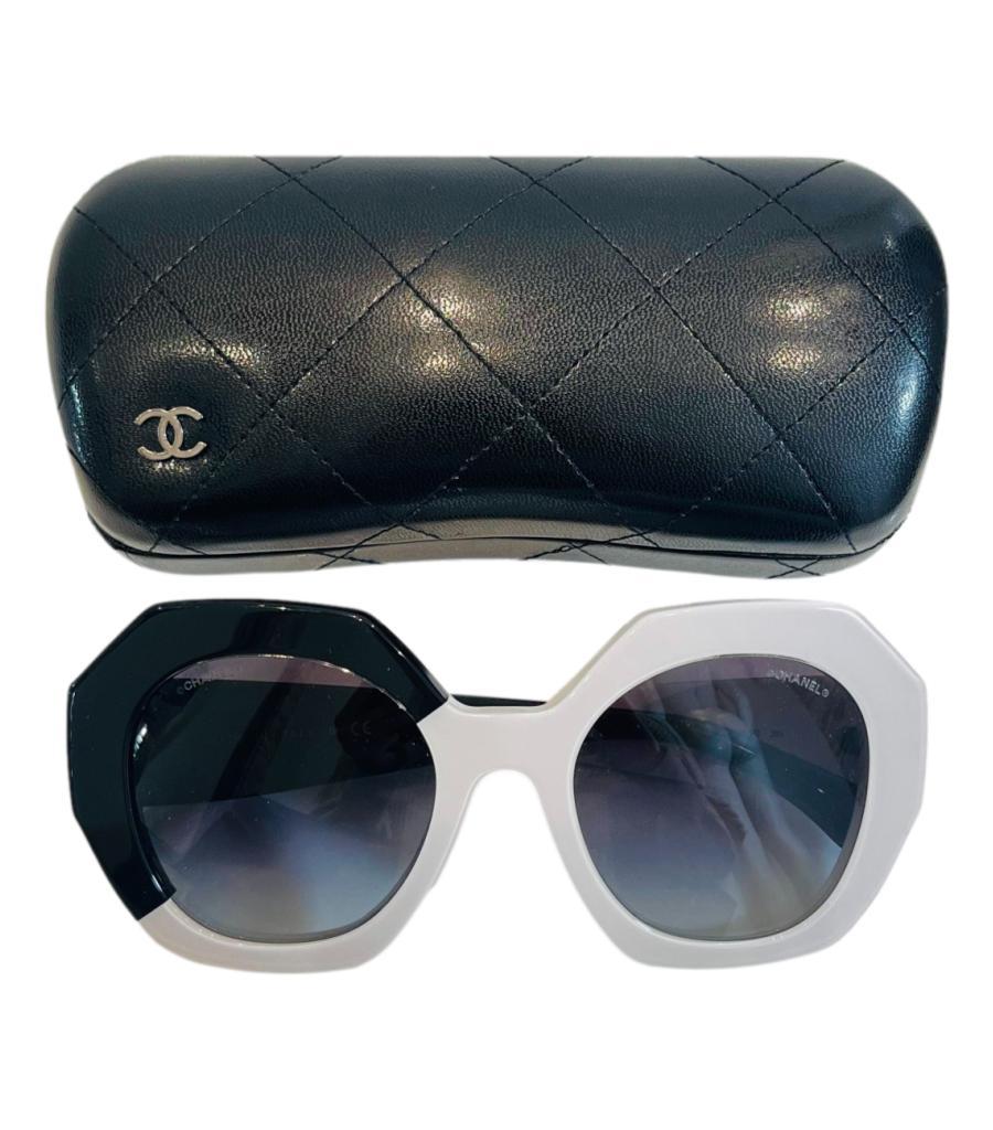 Chanel 'CC' Logo Sunglasses For Sale 2