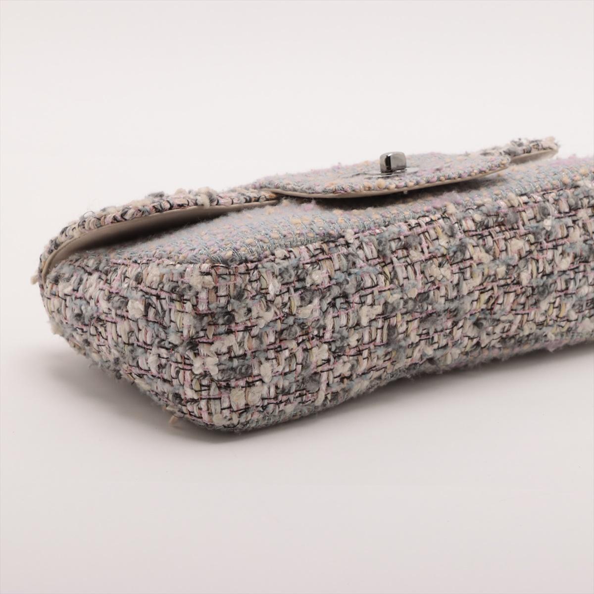 Chanel CC Logo Tweed Catena Borsa a tracolla Grigio * PREORDINE * 2