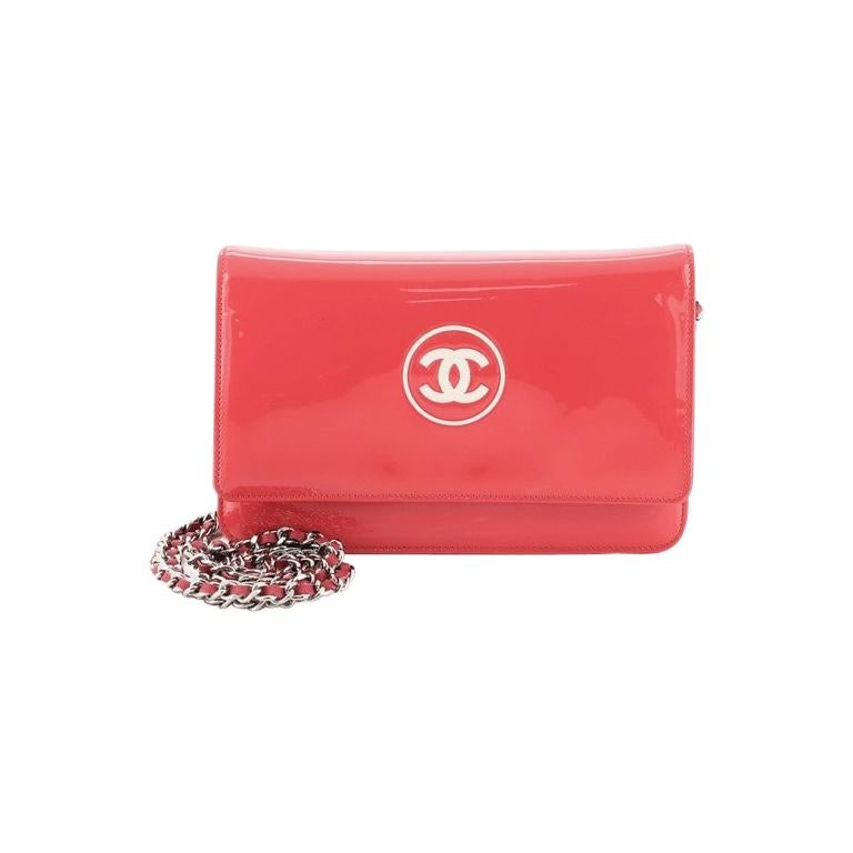 Chanel CC Logo Wallet on Chain Patent