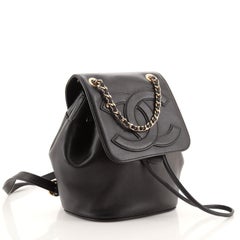 Chanel CC Mania Backpack Lambskin