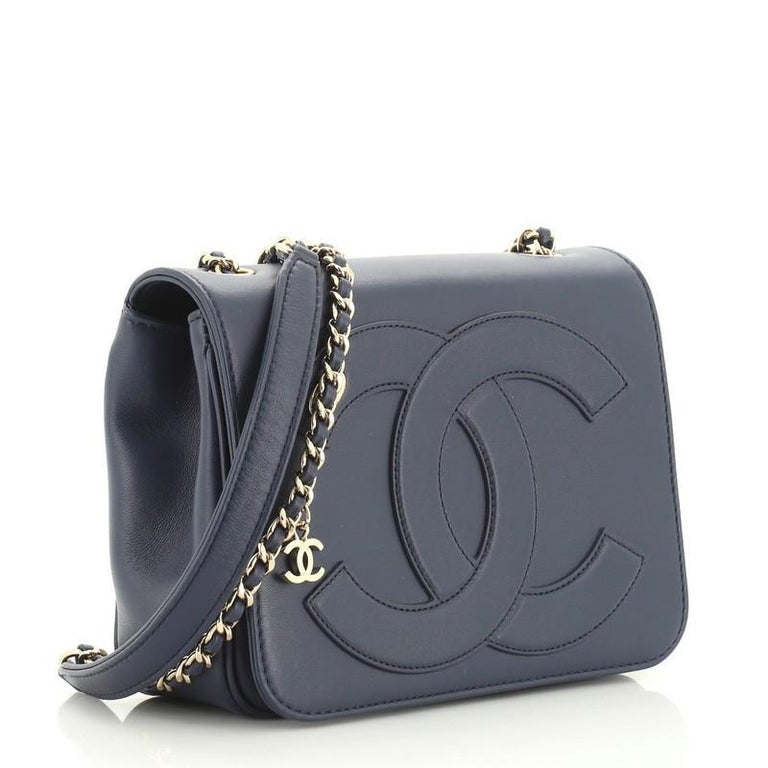 Chanel CC Mania Camera Bag Lambskin Small at 1stDibs