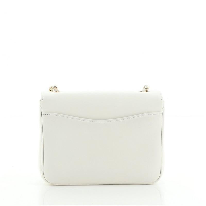 Chanel CC Mania Flap Bag Lambskin Small In Good Condition In NY, NY