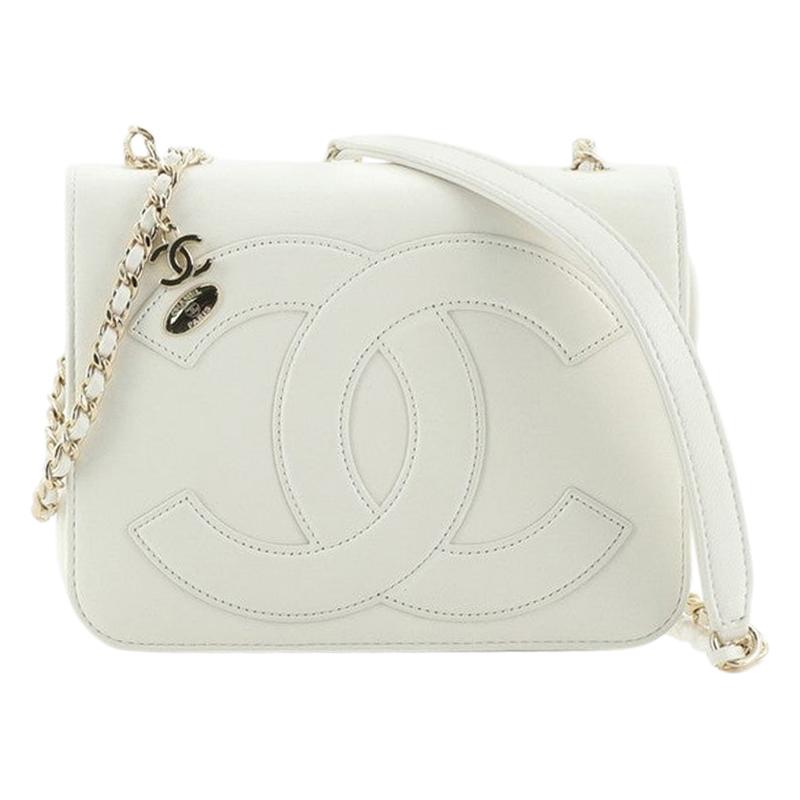 Chanel CC Mania Flap Bag Lambskin Small