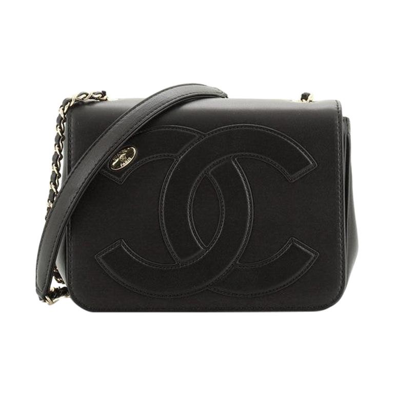 Chanel CC Mania Flap Bag Lambskin Small at 1stDibs